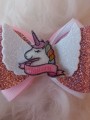 Αξεσουάρ κλιπ μαλλιών 3D Άγγελος Unicorn σε ροζ χρώμα Αξεσουάρ κλιπ μαλλιών 3D Άγγελος Unicorn σε ροζ χρώμα